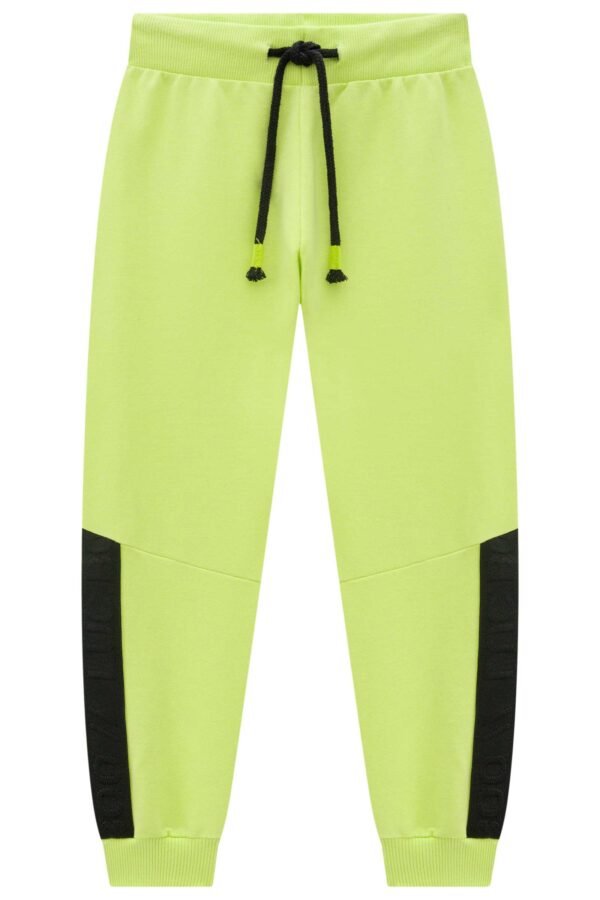 Calça Jogger em Moletom sem Pelúcia 70462 LucBoo