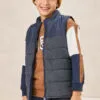 Colete Puffer em Nylon 70756 LucBoo