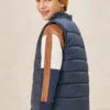 Colete Puffer em Nylon 70756 LucBoo