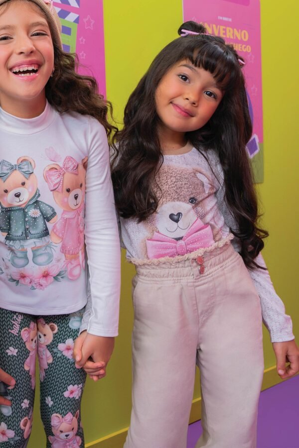 Calça Wide Leg em Sarja 70996 Kukiê