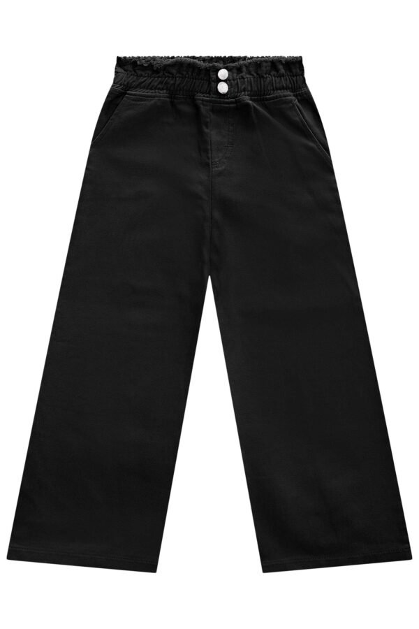 Calça Wide Leg em Sarja 70996 Kukiê