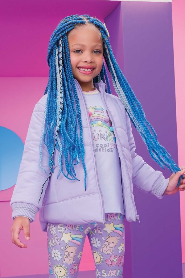 Jaqueta Puffer em Nylon 71015 Kukiê