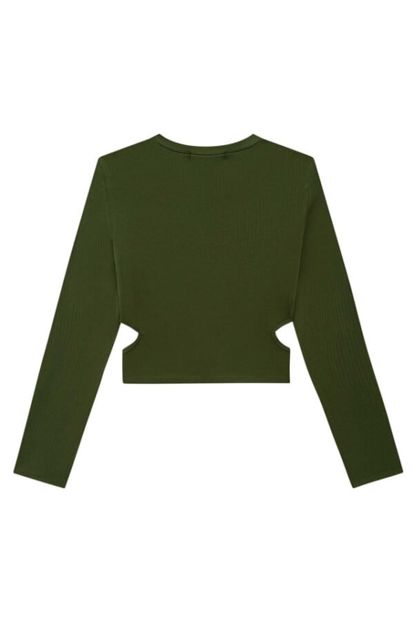 Blusa Cropped em Canelado Mauí 71548 Lilimoon