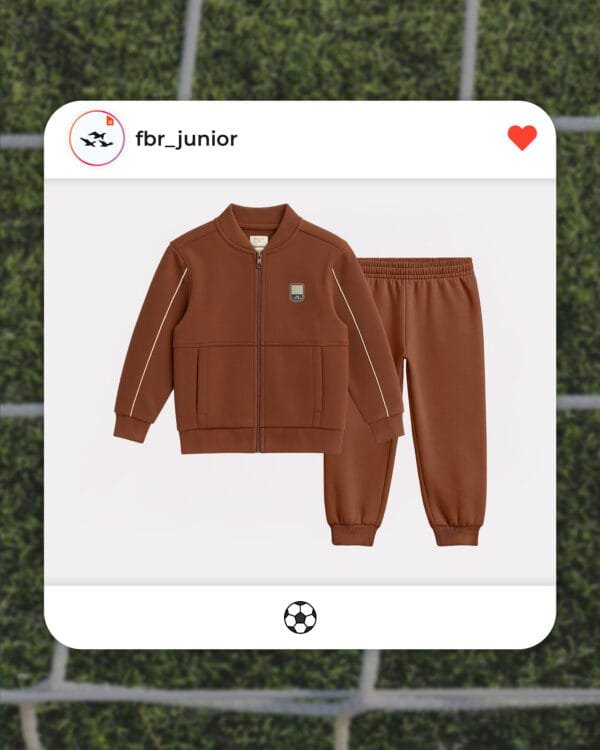 Conjunto Moletom Marrom FBR