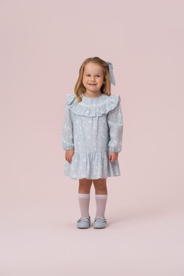 51 11 31 28 220_78_01 Vestido Azul Estampado Petit Cherie