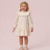 Vestido Manga Longa Estampado Petit Cherie