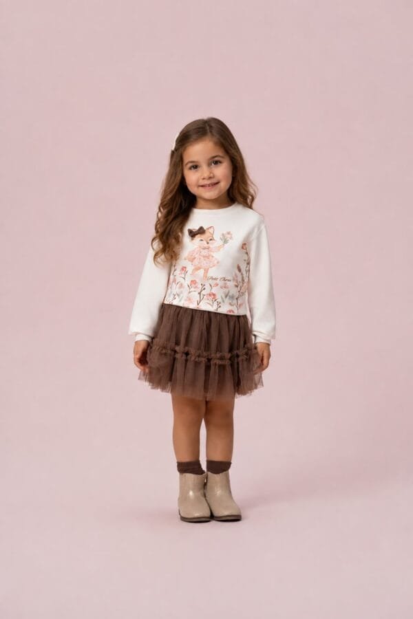 Conjunto Raposinha Inverno Petit Cherie