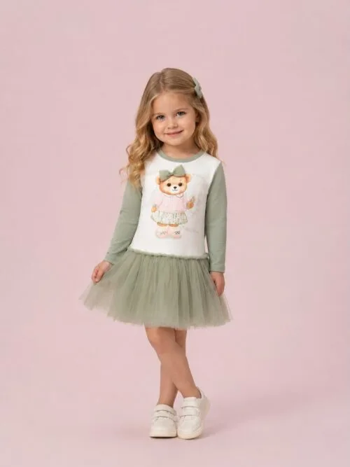 WhatsApp Image 2026-08-04 at 11.57.06 Vestido Ursa de Manga Longa Petit Cherie