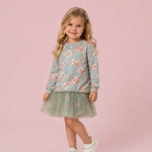 Vestido Ursa Inverno Petit Cherie