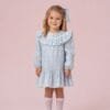 Vestido Azul Estampado Petit Cherie